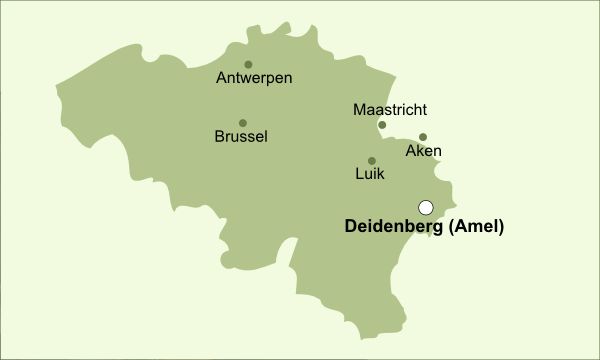 Lokatie Deidenberg in België